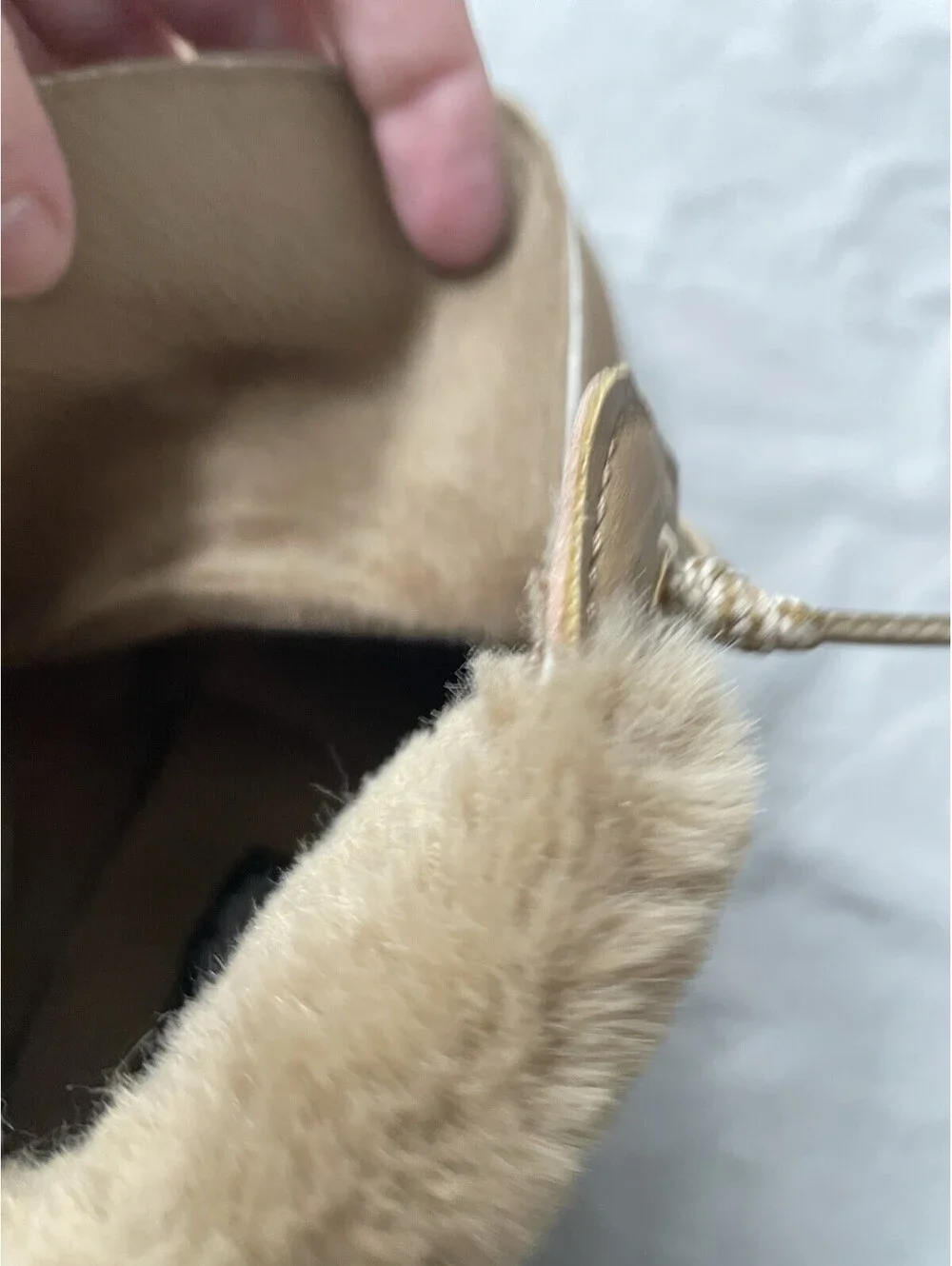 Charlotte Russe Women’s Boots Brown Fur Size 9